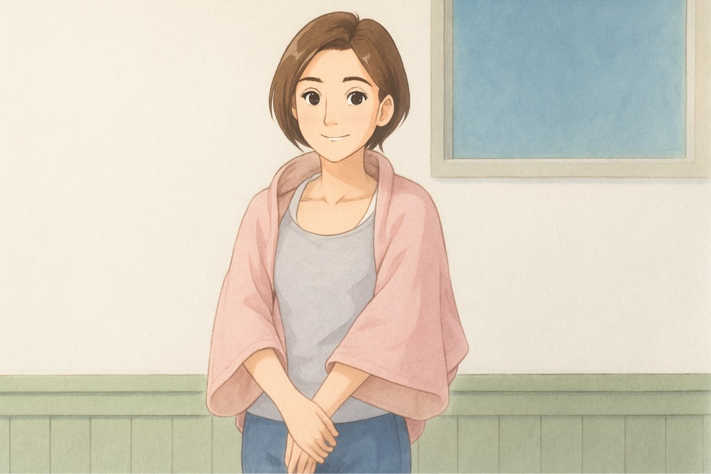 着る？巻く？包まれる？“わたしらしい使い方”