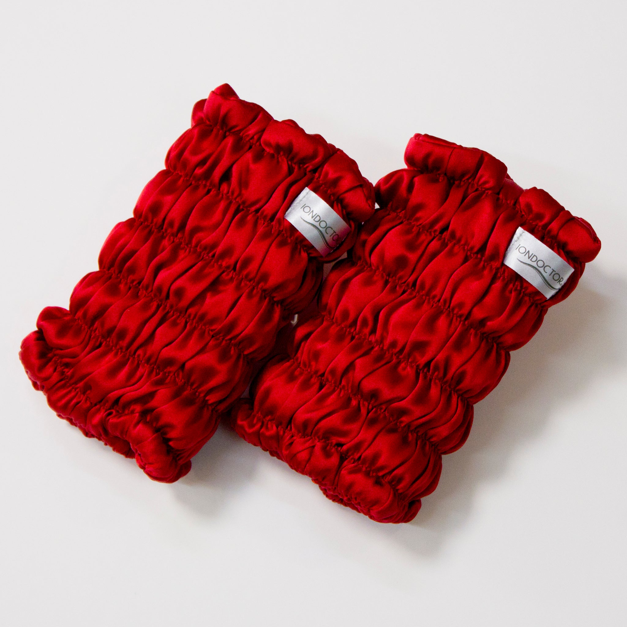 イオンドクター レッグウォーマー 黒 赤 イオンドクター ソックス型ウォーマー