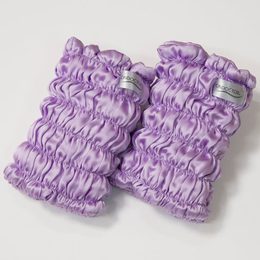 限定シルク足首ウォーマー